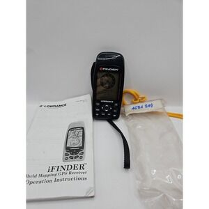 Vintage Lowrance iFINDER Handheld GPS Receiver - Excellent with Manual
